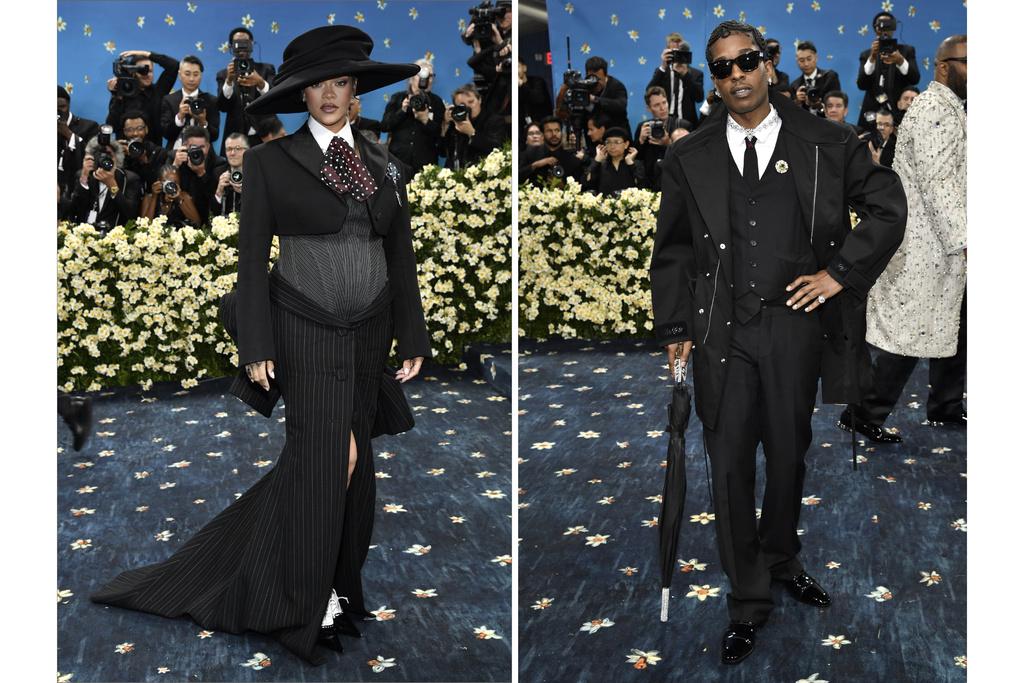 Rihanna in A$AP Rocky sta par od leta 2020. Foto: AP Rihanna in A$AP Rocky sta par od leta 2020. Foto: AP