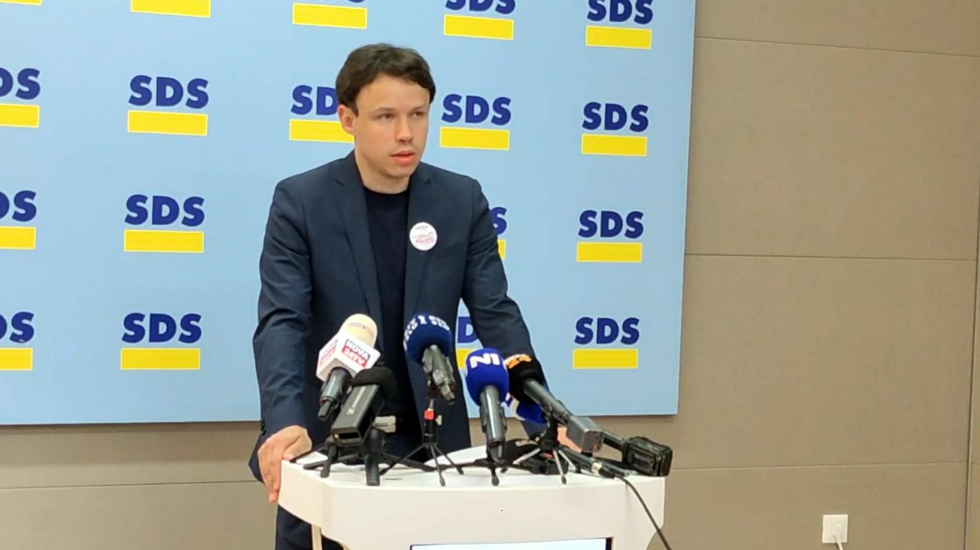 Andrej Hoivik, SDS. Foto: Zajem zaslona Andrej Hoivik, SDS. Foto: Zajem zaslona