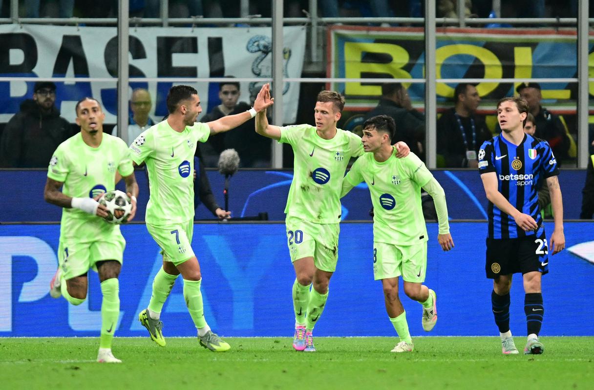 Dani Olmo je zadel za 2:2. Foto: Reuters Dani Olmo je zadel za 2:2. Foto: Reuters