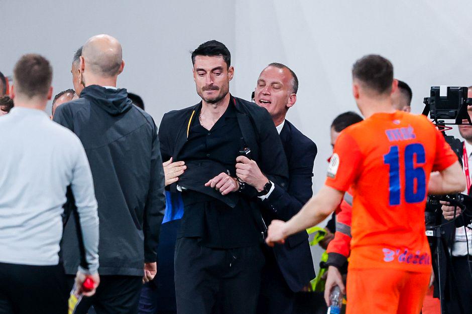 Popoln kaos po koncu finala - Riera, Pavičević in Guberac izgubili živce