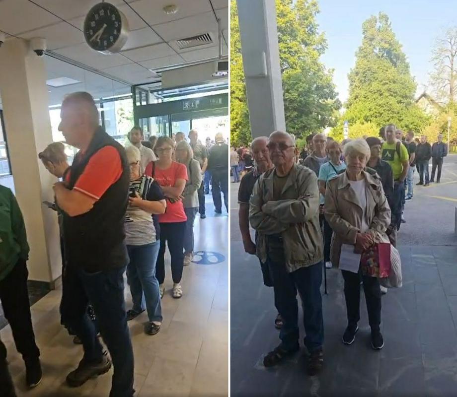Zaradi nove zdravnice pred ZD-jem Kamnik dolga vrsta in čakanje več ur