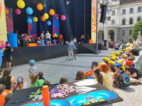 Čist hud žur na Kongresnem trgu Foto: Tanja Mojzer