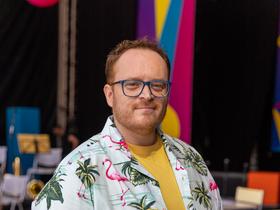 Čist hud žur na Kongresnem trgu (Juš Milčinski) Foto: Adrian Pregelj / RTV Slovenija