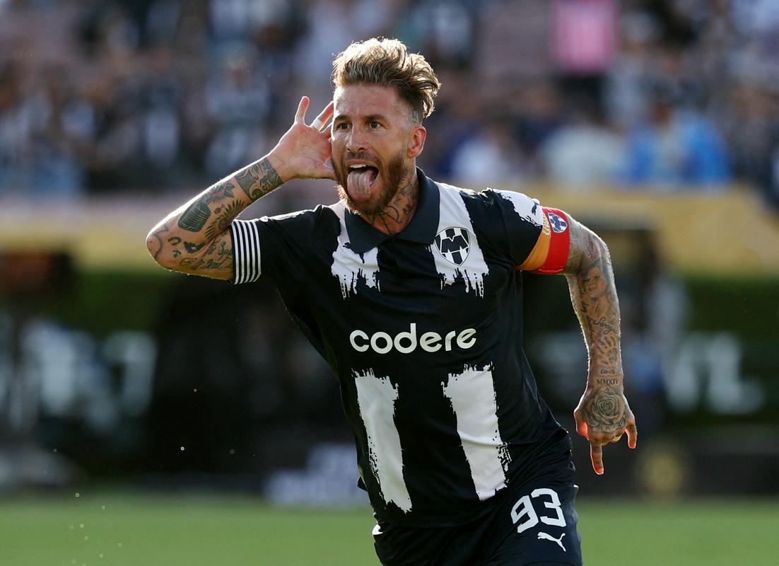 Sergio Ramos poskrbel za remi Monterreyja proti Interju