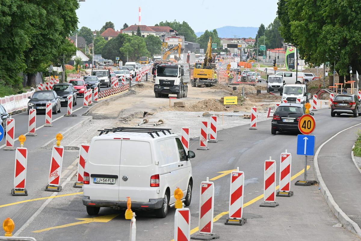 Do sredine julija bo zaprt avtocestni priključek Šentvid