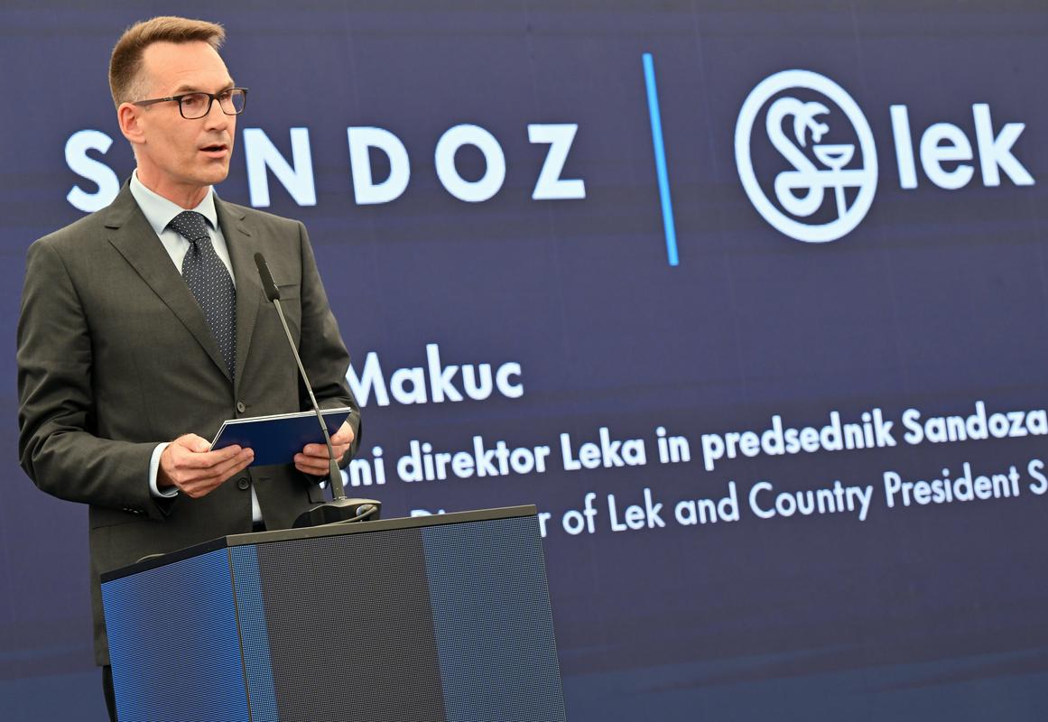 Lek začel gradnjo več sto milijonov vredne tovarne na Brniku