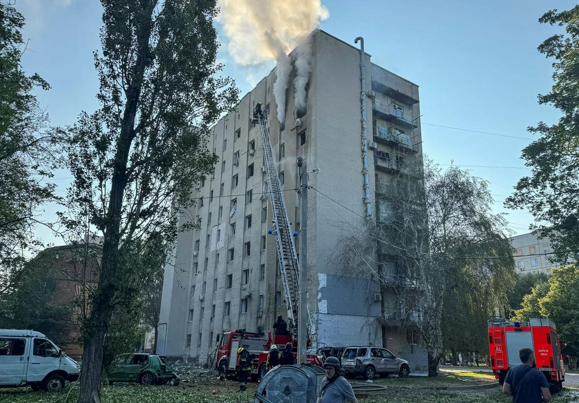 Več kot 30 ranjenih v ruskih napadih na Ukrajino