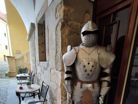 Dvorišče gradu Mokrice Foto: Tanja Mojzer