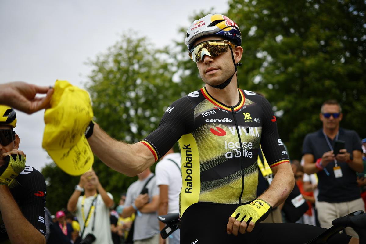 Wout van Aert na omrežju X napovedal, da bo sprintal
