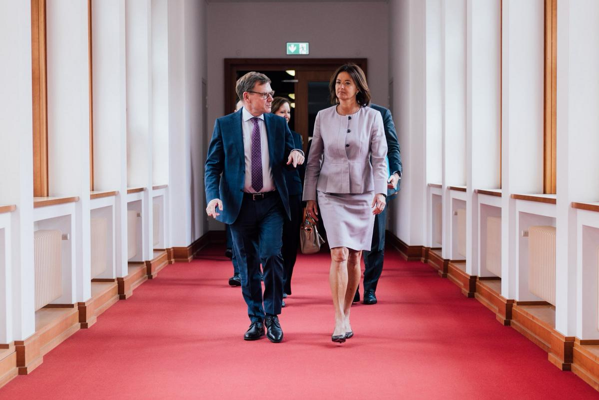 Zunanja ministrica z nemškim kolegom potrdila nov skupni akcijski načrt med državama