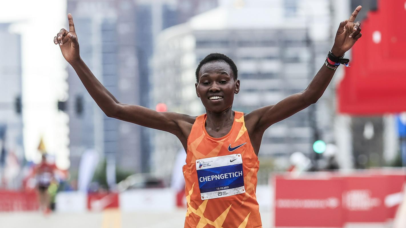 Maratonska rekorderka Chepngetich suspendirana zaradi dopinga