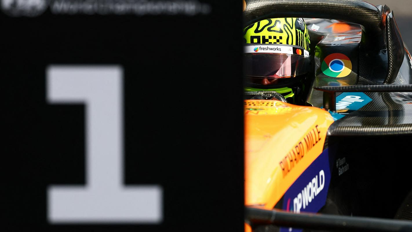 Norris dobil kvalifikacije v Spa-Francorchampsu