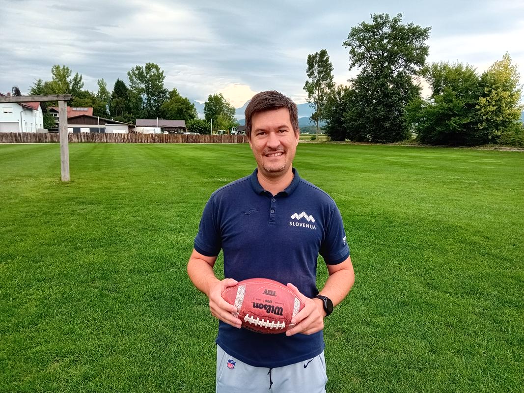 Matija Klančar – meteorolog, ki skrbi za razvoj ameriškega nogometa v Sloveniji