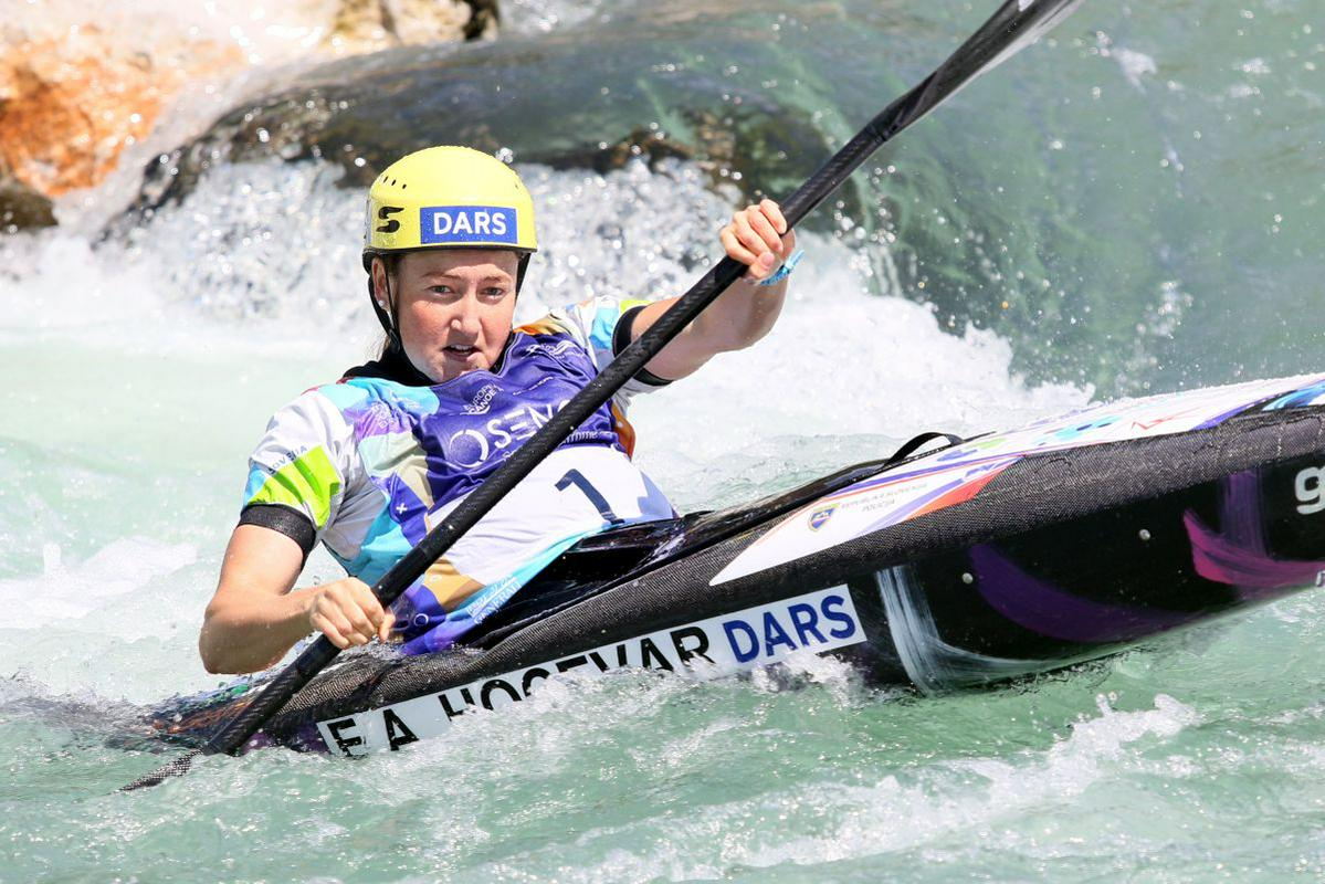 Eva Alina Hočevar v Solkanu evropska prvakinja med mlajšimi članicami