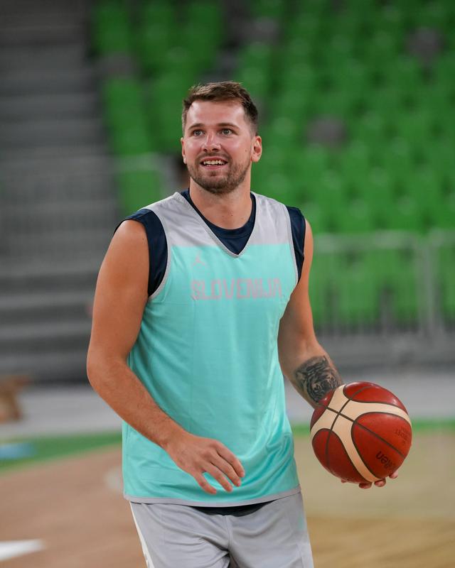 Luka Dončić že trenira z reprezentanco