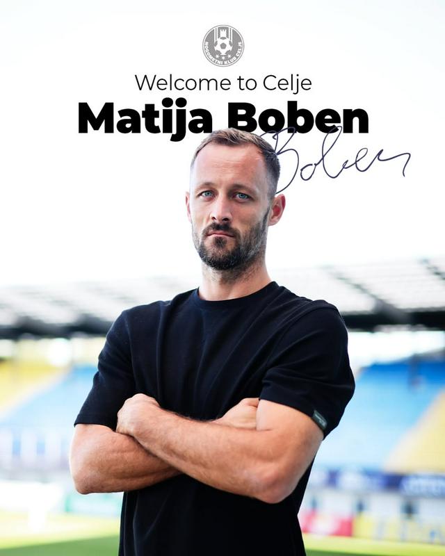 Boben najmanj do konca sezone za Celjane