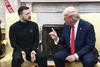 Trump od Ukrajine zahteva, da se odpove vstopu v Nato in vrnitvi polotoka Krim