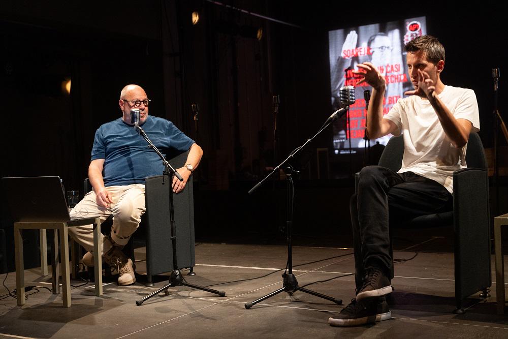 Jakob Ribič in Matjaž Berger na soareji o življenju in delu Bartolta Brechta razgrnila vse kontekste
