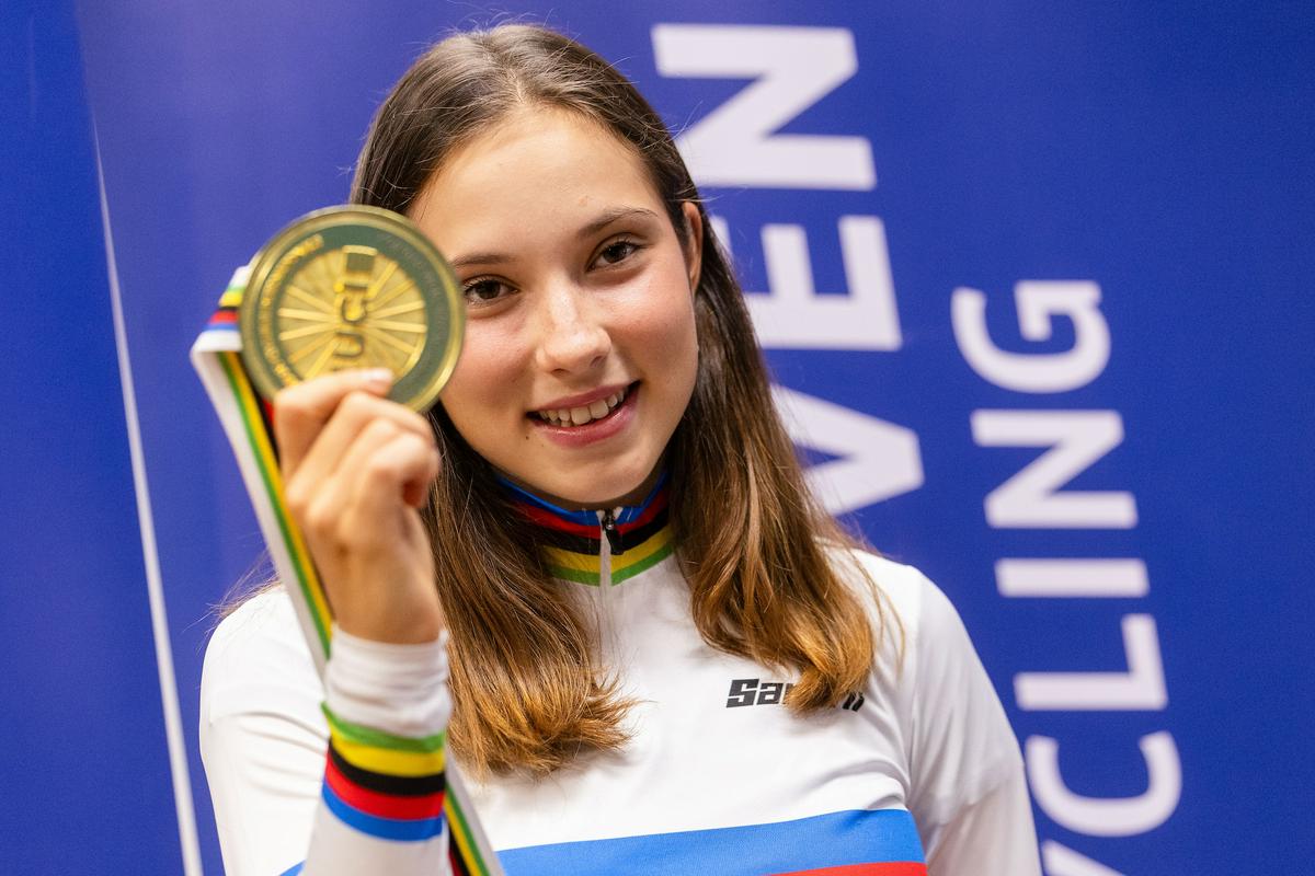 Evropske zvezdice nadgradila v mavrično majico, cilja pa na olimpijski kros v LA-ju 2028