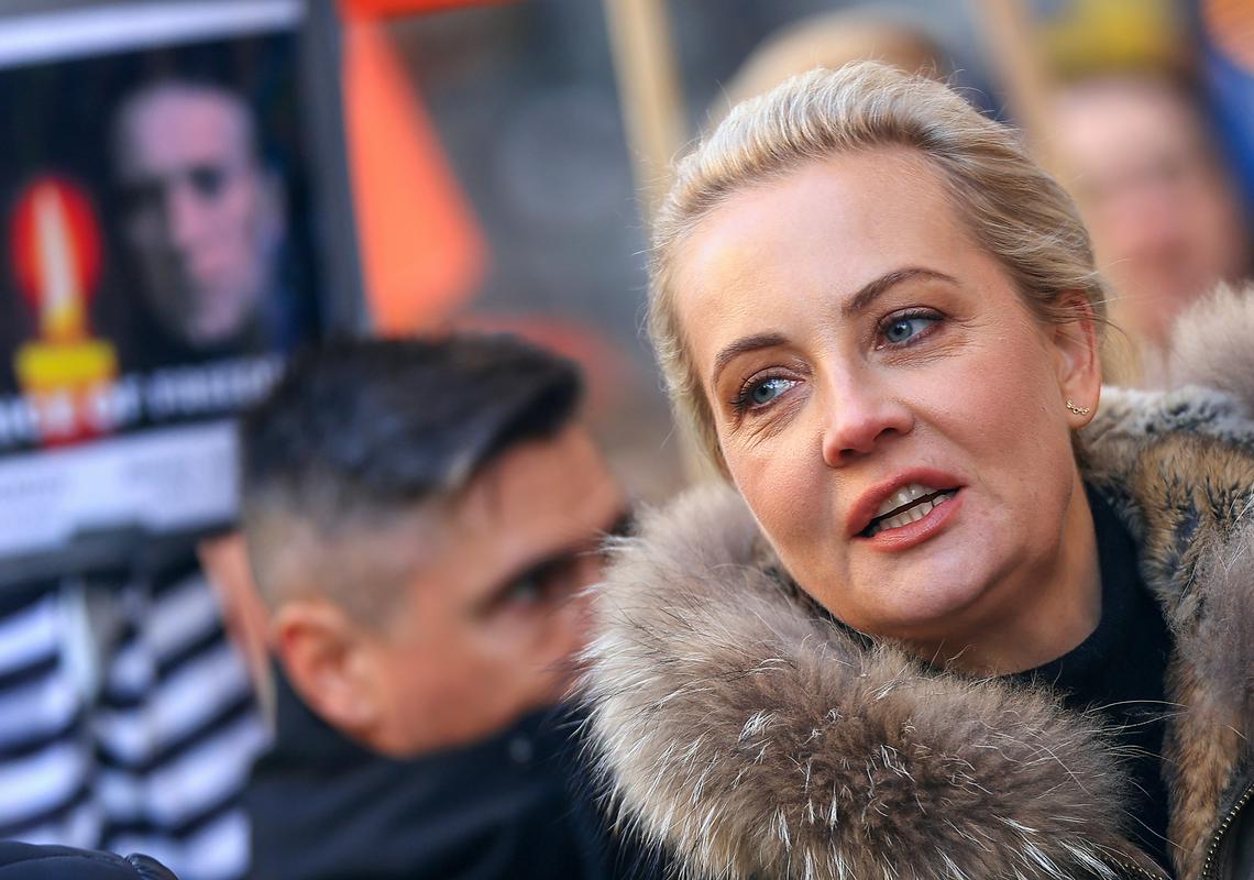 Julija Navalna trdi, da je analiza vzorcev pokazala, da je bil Aleksej Navalni zastrupljen