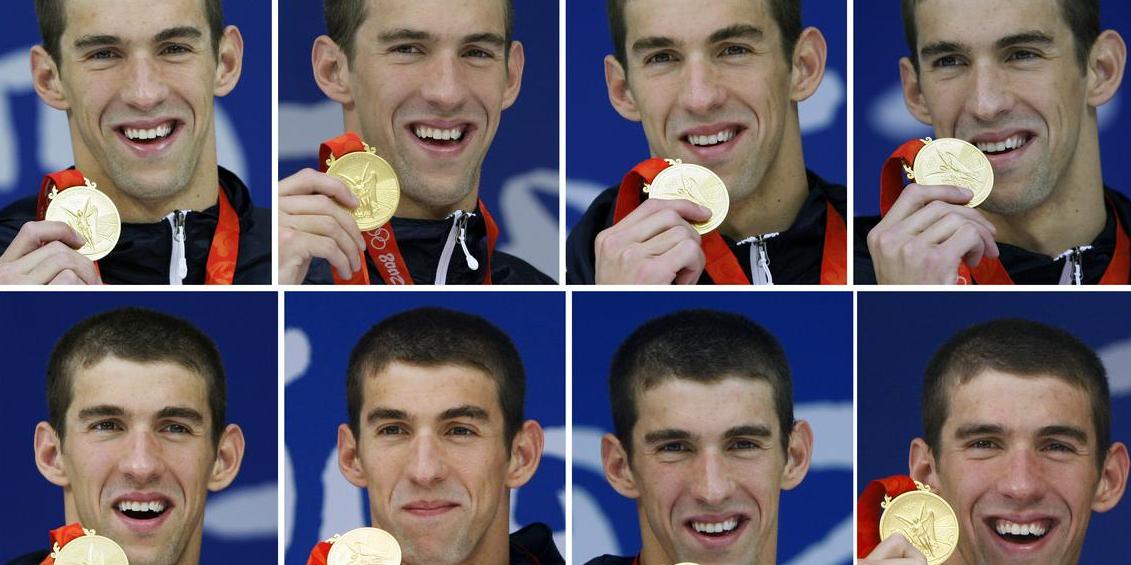 2008: Michael Phelps osvojil osem zlatih olimpijskih medalj