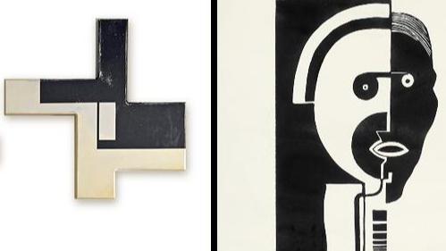 Razstava Duša Jesih: Hommage Černigoju kot dialog med umetnikoma