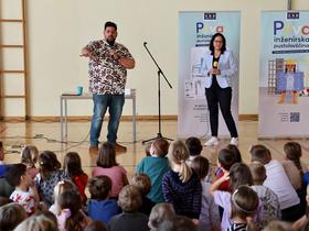 Na enem od treh zaključnih dogodkov Prva inženirska pustolovščina. Foto: Inženirska zbornica Slovenije