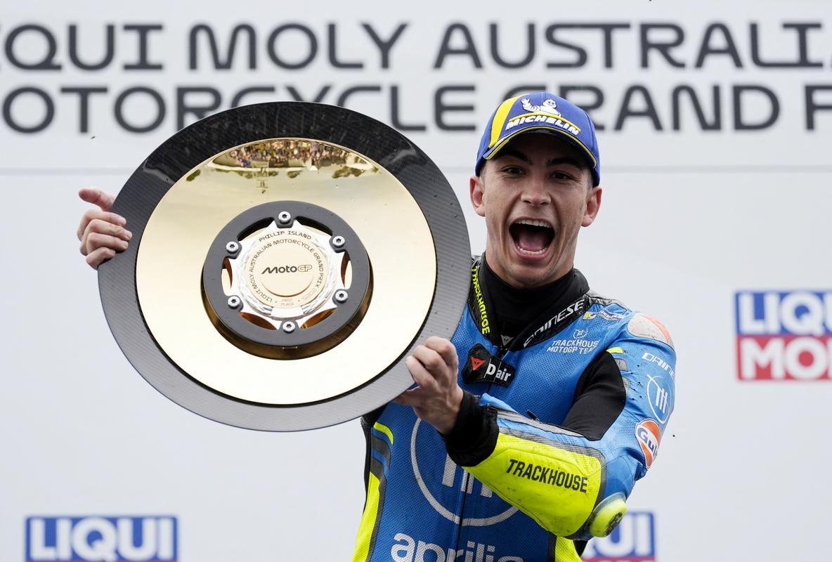 Španec Raul Fernandez in ekipa Trackhouse v Avstraliji do premierne zmage