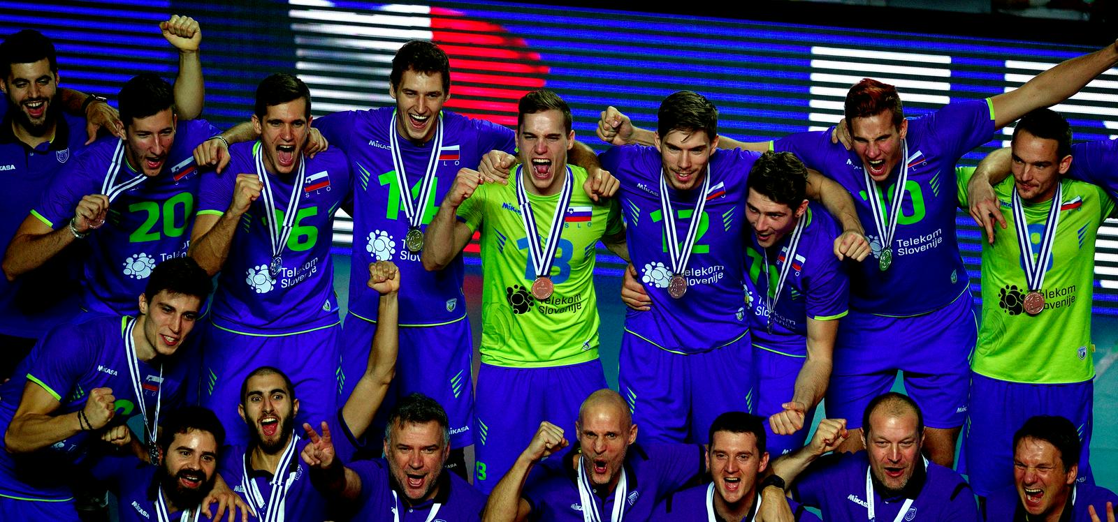 2015: Slovenski odbojkarji postali evropski podprvaki