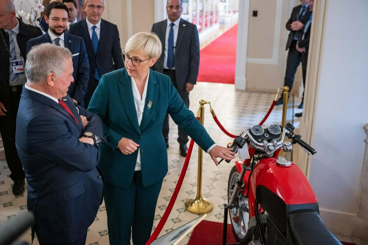 Predsednica Pirc Musar in jordanski kralj Abdulah II. okrepila sodelovanje med državama