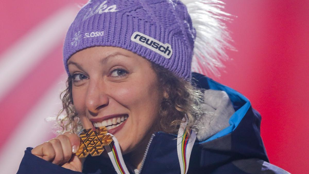 2019: Ilka Štuhec ubranila naslov svetovne prvakinje v smuku
