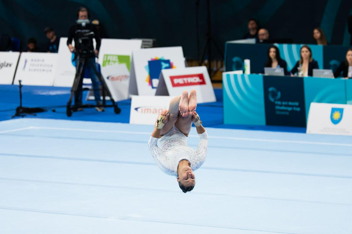 Lucija Hribar 20. v mnogoboju, Melnikova svetovna prvakinja