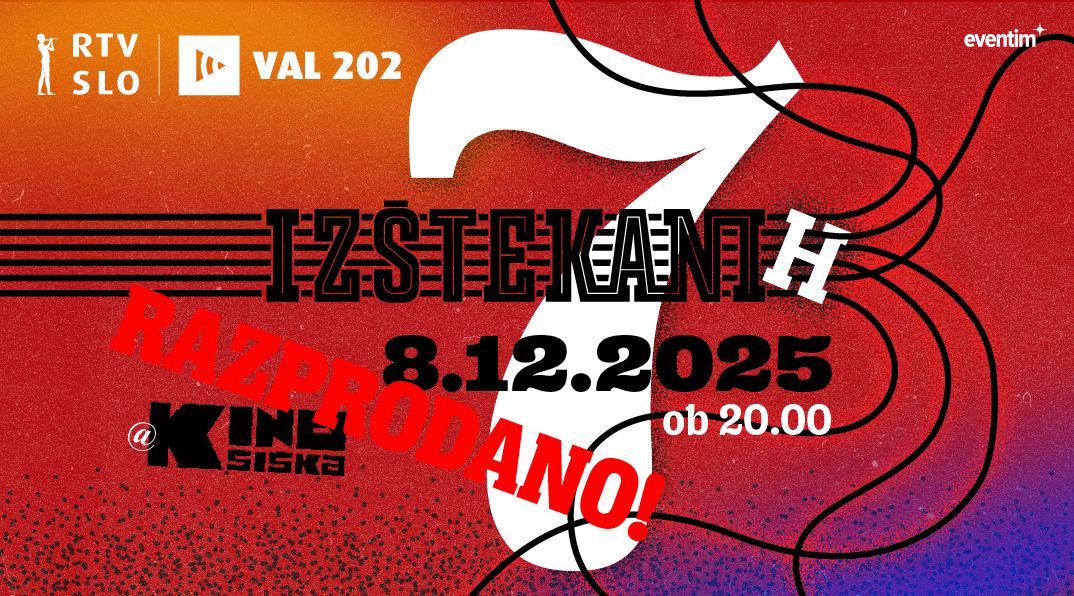 Koncert Izštekanih 7 razprodali v le dveh tednih. Osrednja imena nastopajočih so še skrivnost.
