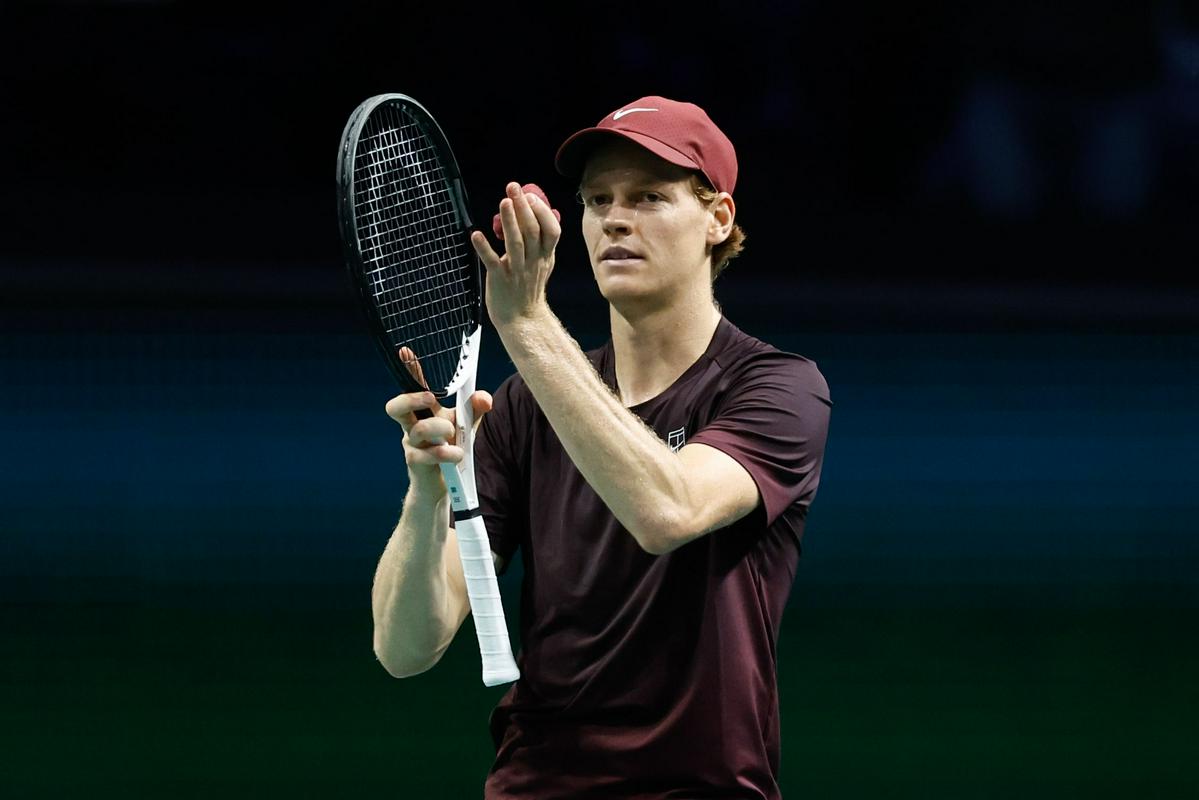 Sinner še dve zmagi oddaljen od vrnitve na vrh lestvice ATP