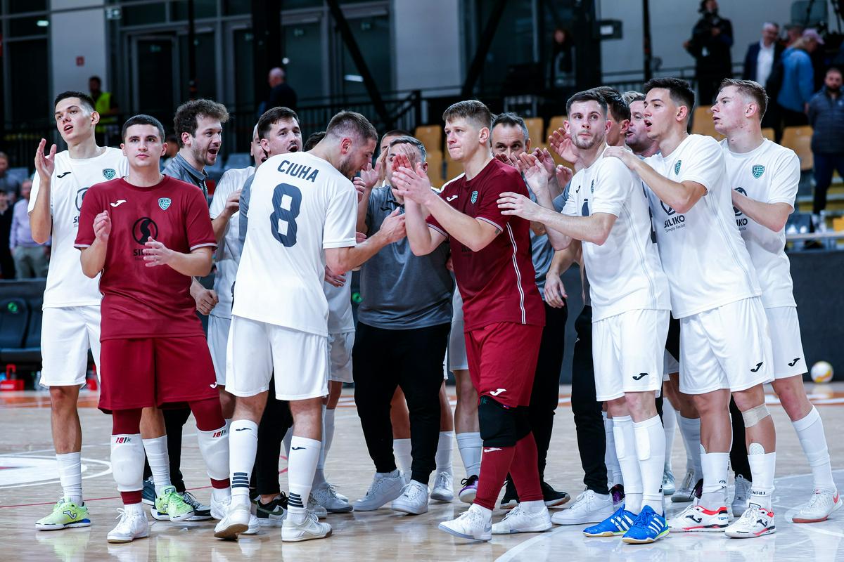 Kijevčani deset sekund pred koncem končali nastope Vrhničanov v Ligi prvakov