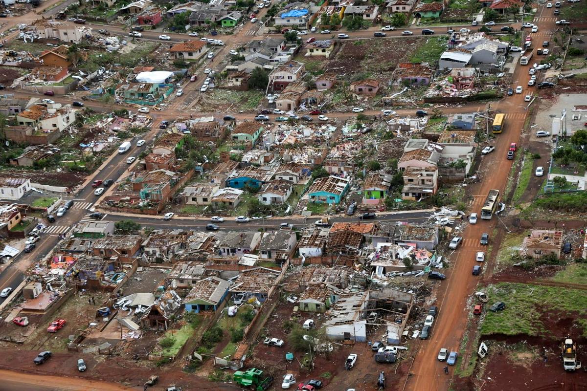 Tornado na jugu Brazilije zahteval šest žrtev