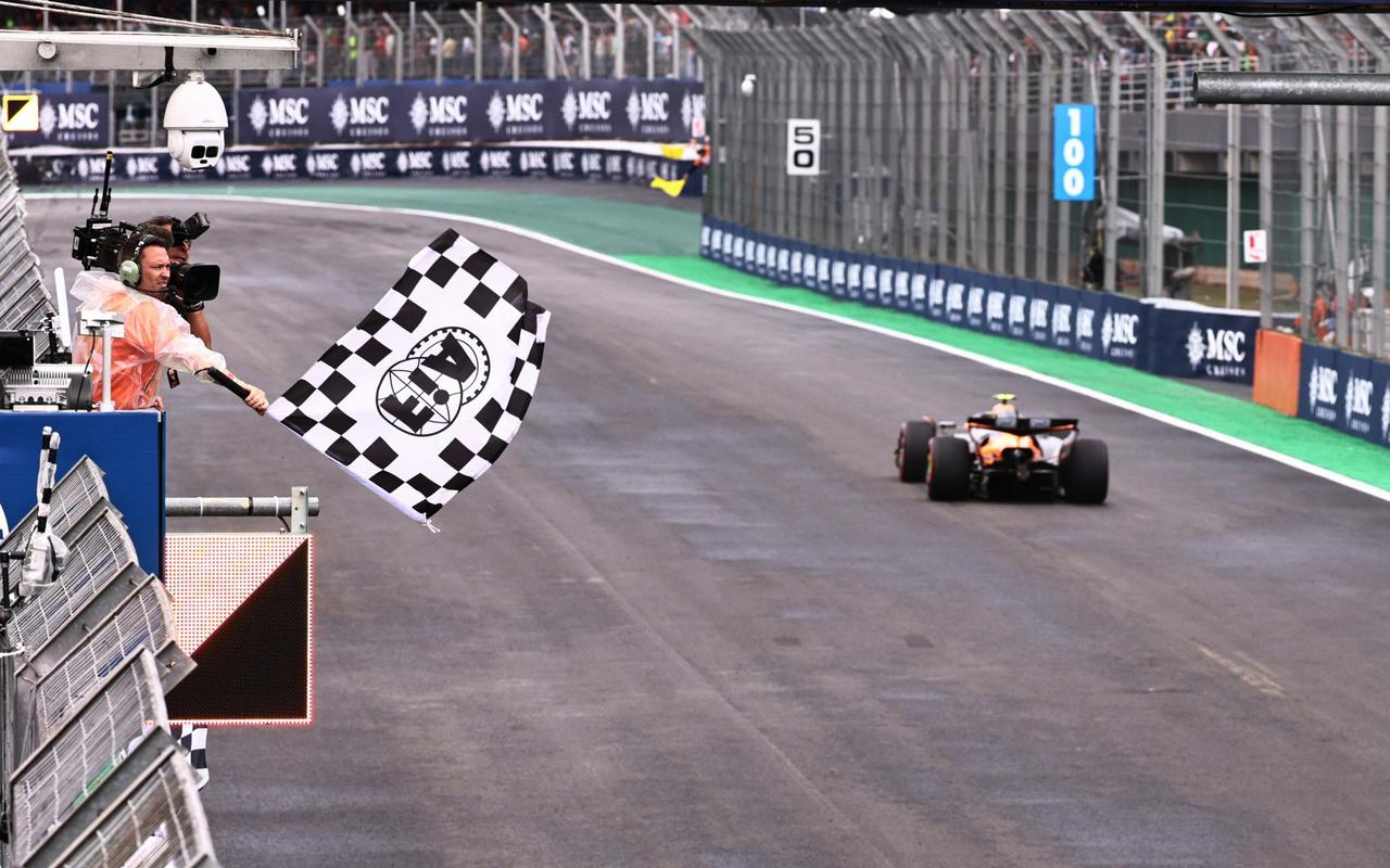 Norris po zmagi na sprintu Piastriju ušel na devet točk prednosti