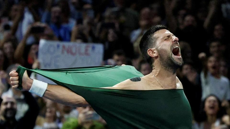 Đoković osvojil 101. turnir, a se nato odpovedal zaključnemu mastersu v Torinu