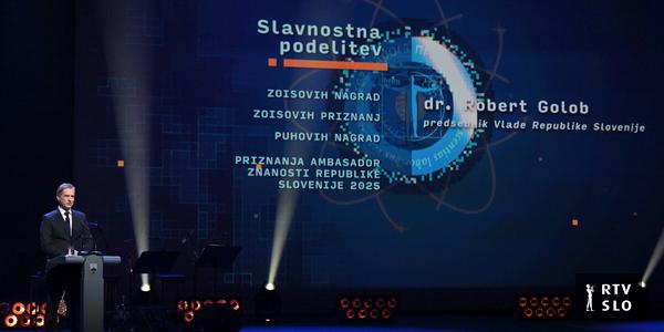 Podelitev najvišjih državnih nagrad za znanost in razglasitev dneva znanosti