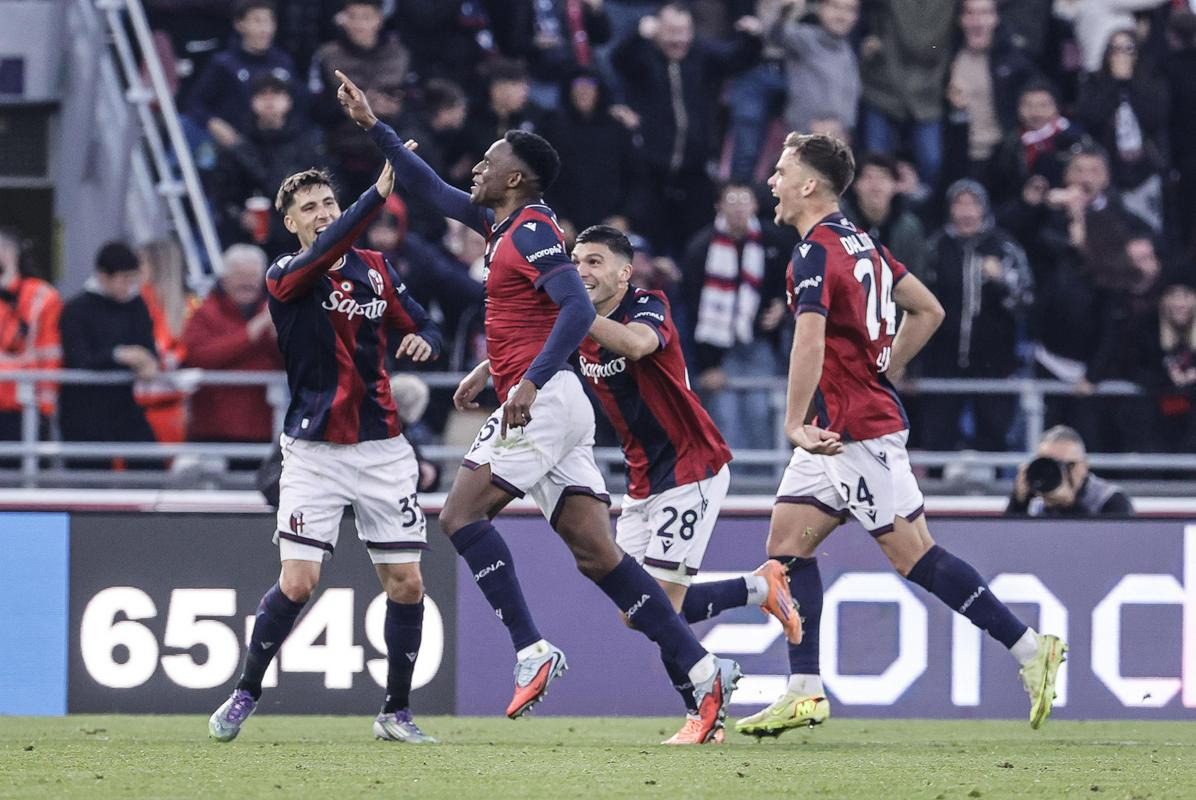 Napoli tri tekme brez zmage, tokrat z ničlo v Bologni