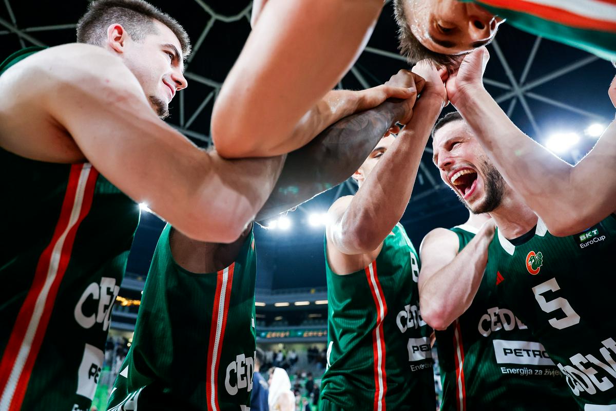 Cedevita Olimpija nocoj proti španski Manresi