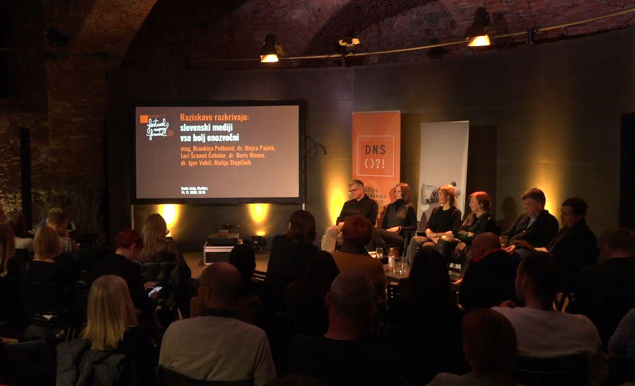 Raziskave so pokazale, da so slovenski mediji vse vse bolj enozvočni