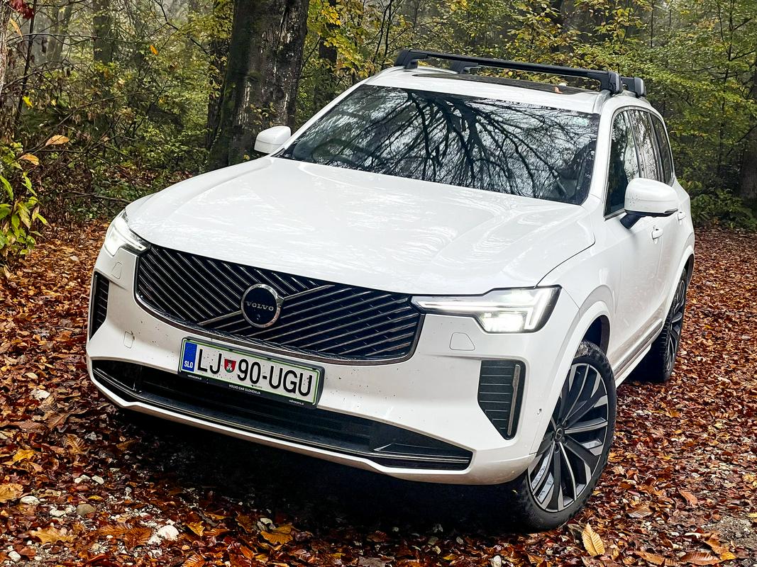 Volvo XC90 ne piska, če ste prehitri