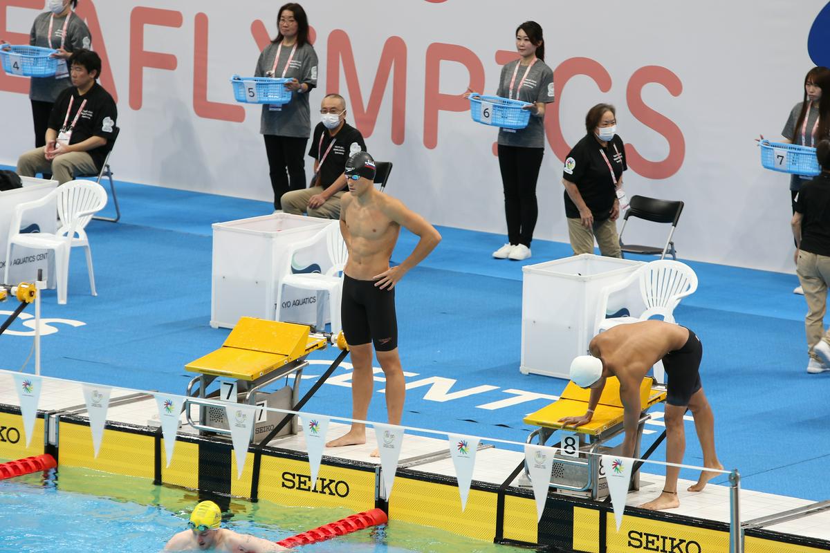 Kegl v četrtfinalu olimpijade gluhih, Ambrožič z dvema osebnima rekordoma