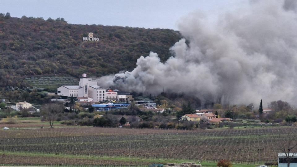 V igralnici in hotelu Mulino ob slovenski meji izbruhnil požar
