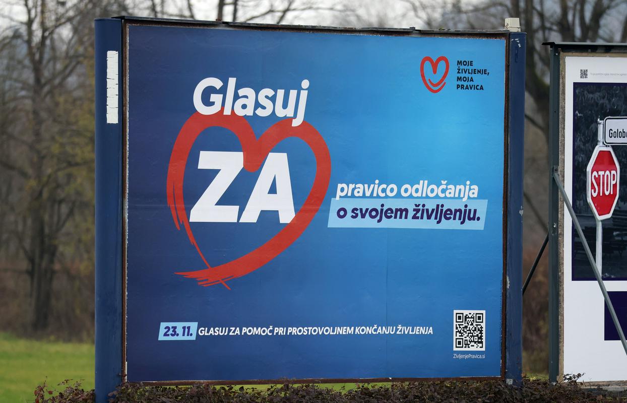 Pred referendumom o pomoči pri prostovoljnem končanju življenja se je zaključila kampanja, udeležba na predčasnem glasovanju je bila 2,11-odstotna