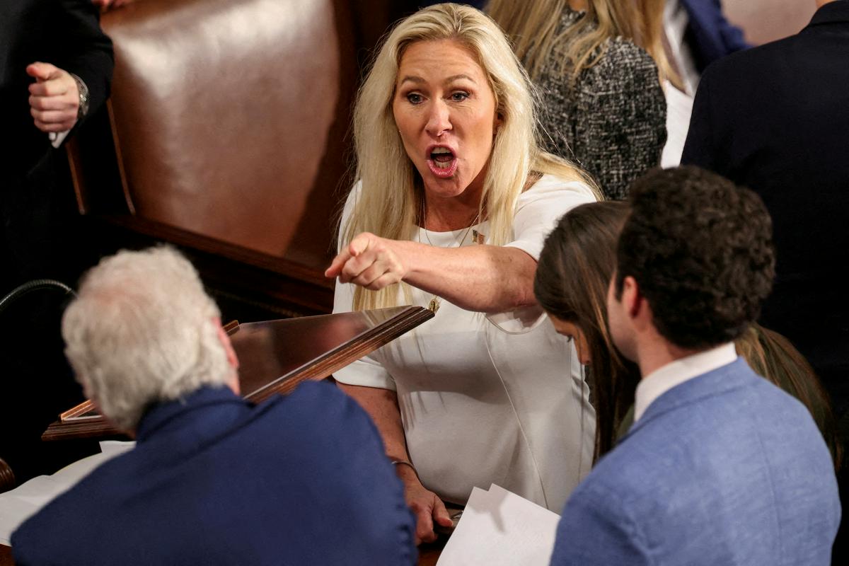 Nekdanja Trumpova tesna zaveznica Marjorie Taylor Greene januarja zapušča kongres