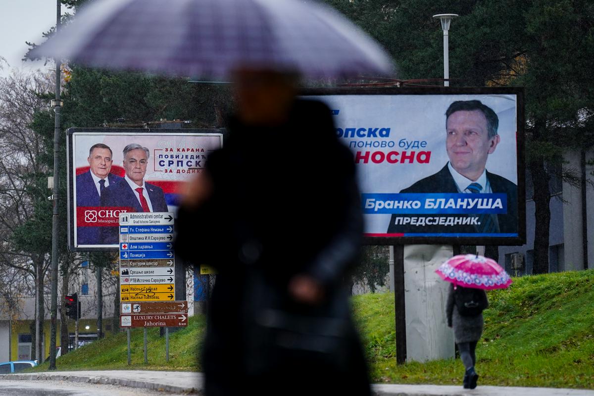 V Republiki Srbski izbirajo novega predsednika