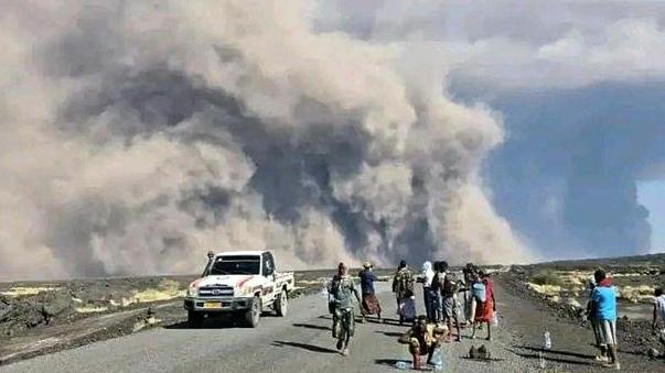 V Etiopiji prvič po 12.000 letih izbruhnil ognjenik. Dim dosegel celo Indijo.