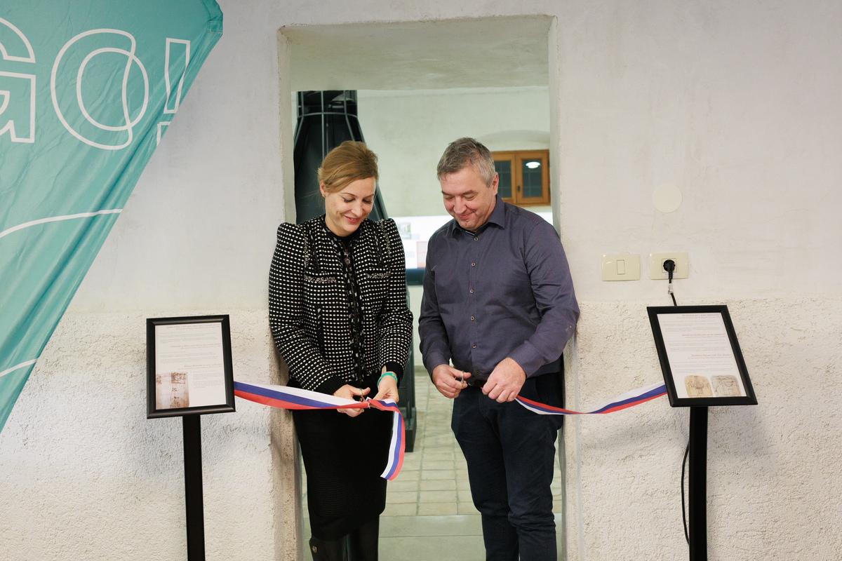 Leonardo da Vinci v Vipavi: soba, posvečena humanistovim sledem v Vipavski dolini